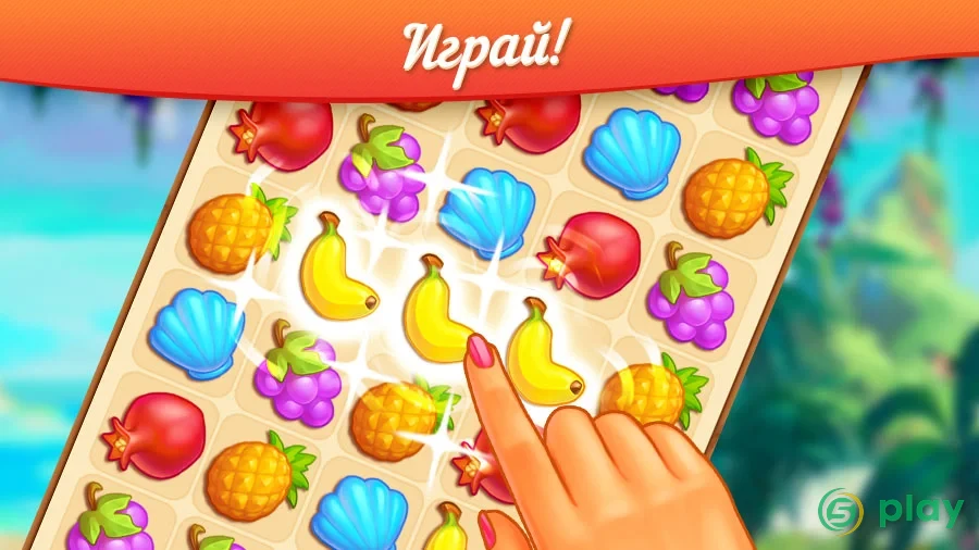 Tropical Forest: Match 3 Story — скриншот 3