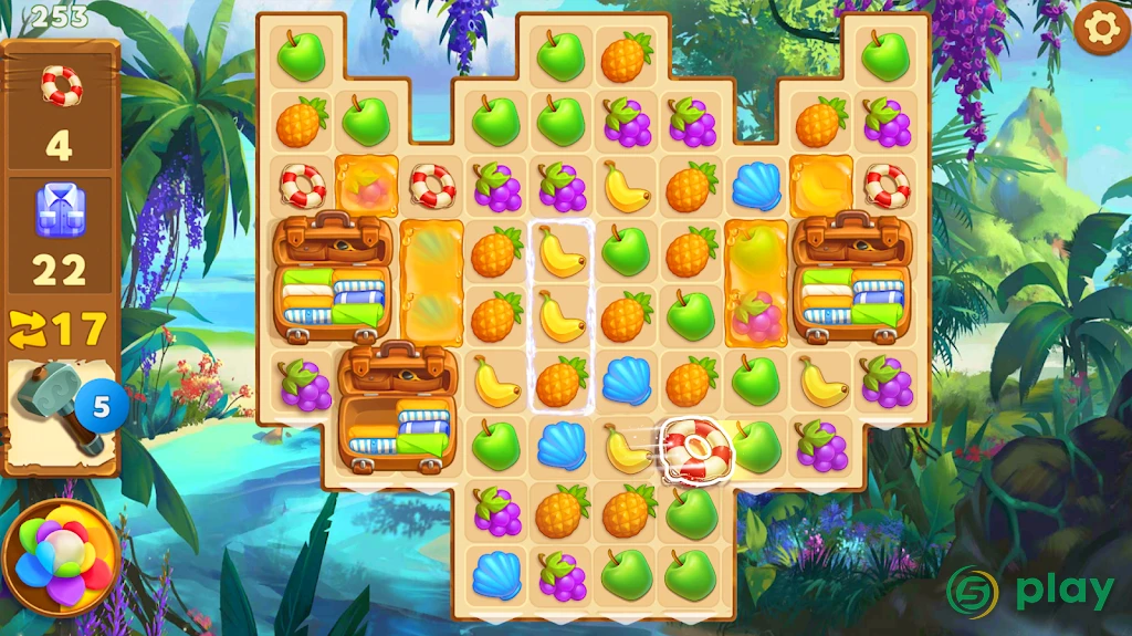 Tropical Forest: Match 3 Story — скриншот 8