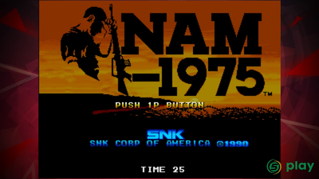 NAM-1975 ACA NEOGEO — скриншот 1