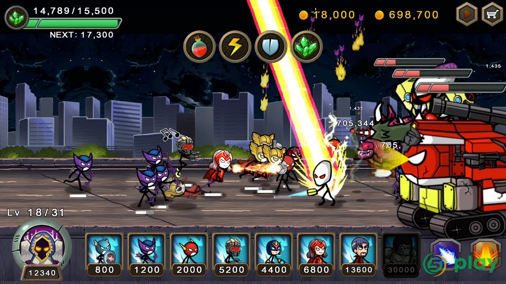 HERO WARS: Super Stickman Defense — скриншот 3