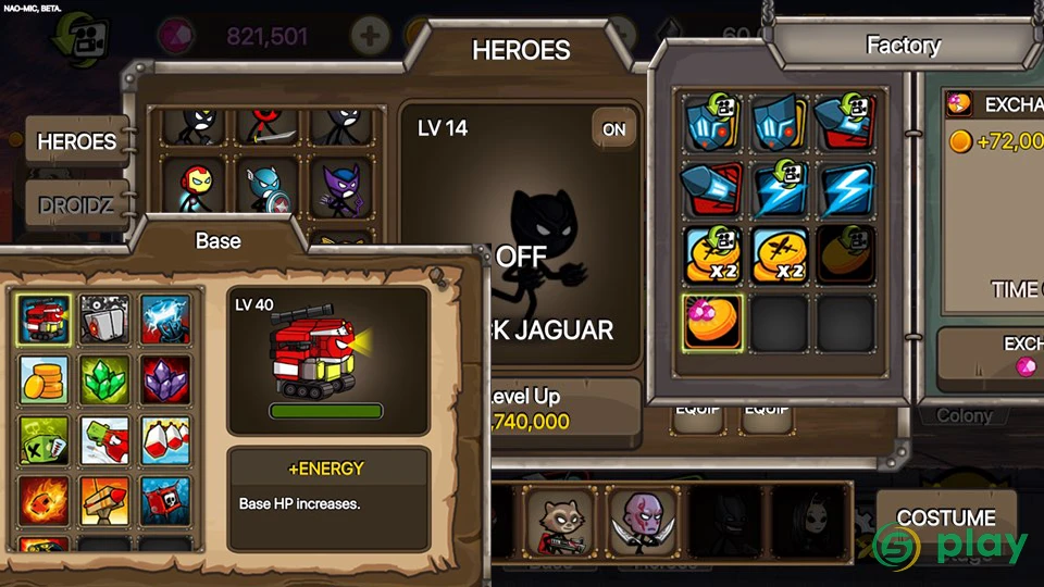 HERO WARS: Super Stickman Defense — скриншот 4