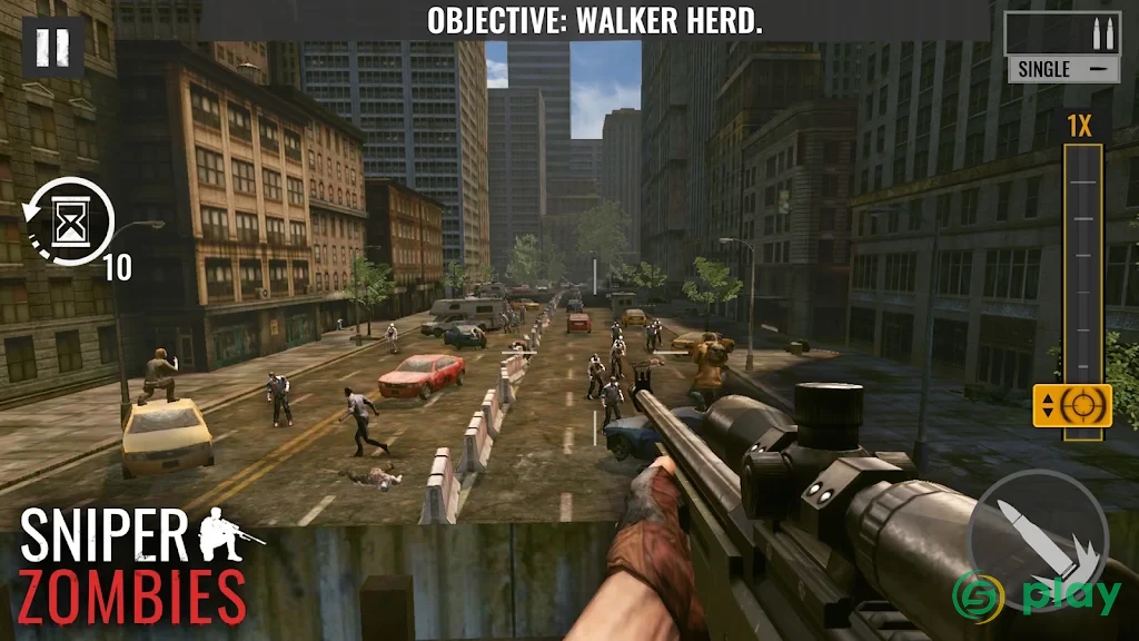 Снайпер зомби: Sniper Zombies Offline — скриншот 10