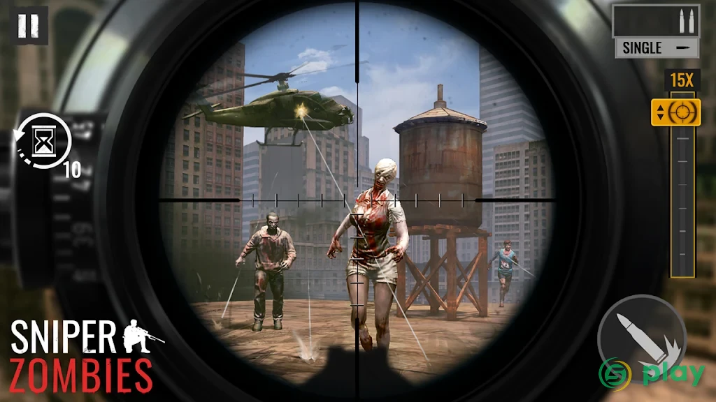 Снайпер зомби: Sniper Zombies Offline — скриншот 1