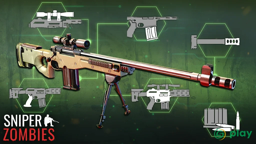 Снайпер зомби: Sniper Zombies Offline — скриншот 2
