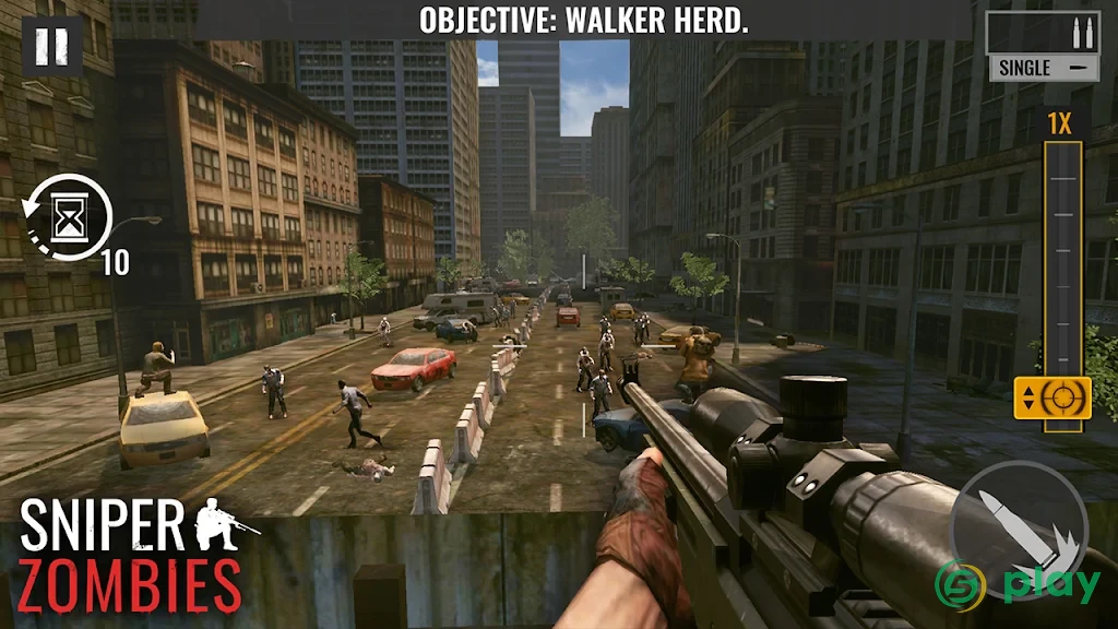Снайпер зомби: Sniper Zombies Offline — скриншот 3