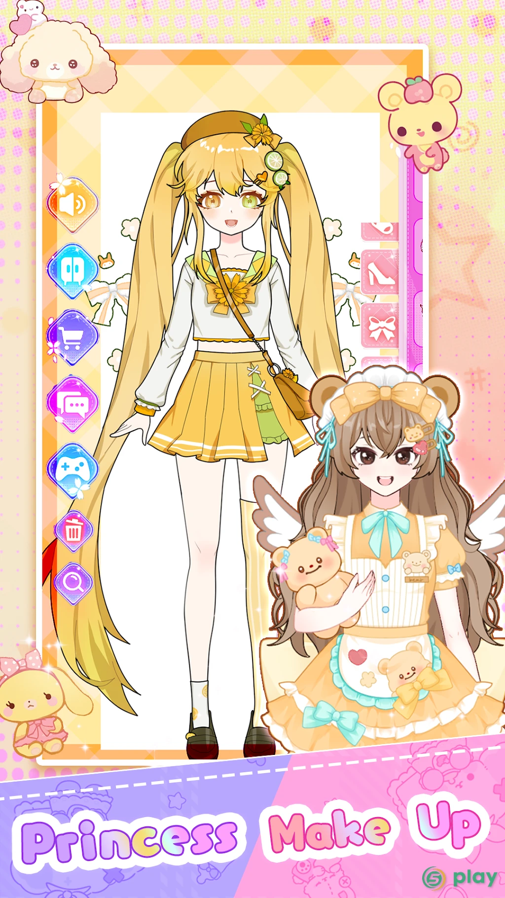 Vlinder Princess - Dress Up Games, Avatar Fairy — скриншот 4