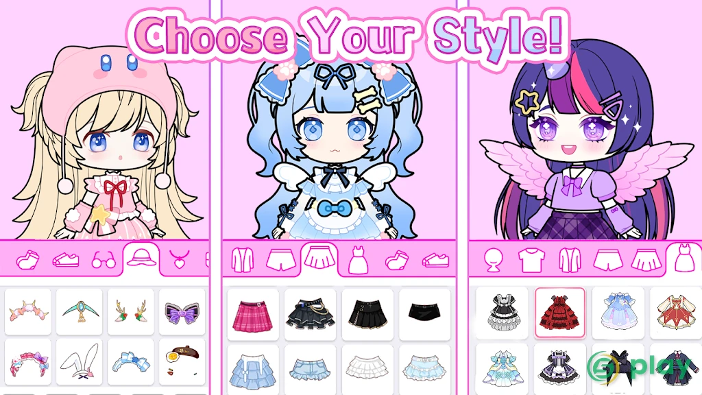 Vlinder Doll: Dress up games — скриншот 10