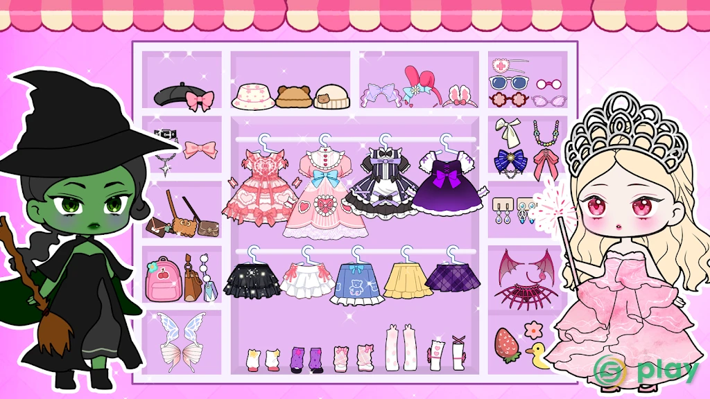 Vlinder Doll: Dress up games — скриншот 2