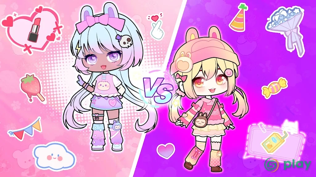 Vlinder Doll: Dress up games — скриншот 4