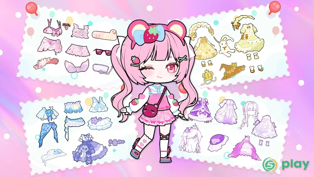 Vlinder Doll: Dress up games — скриншот 8