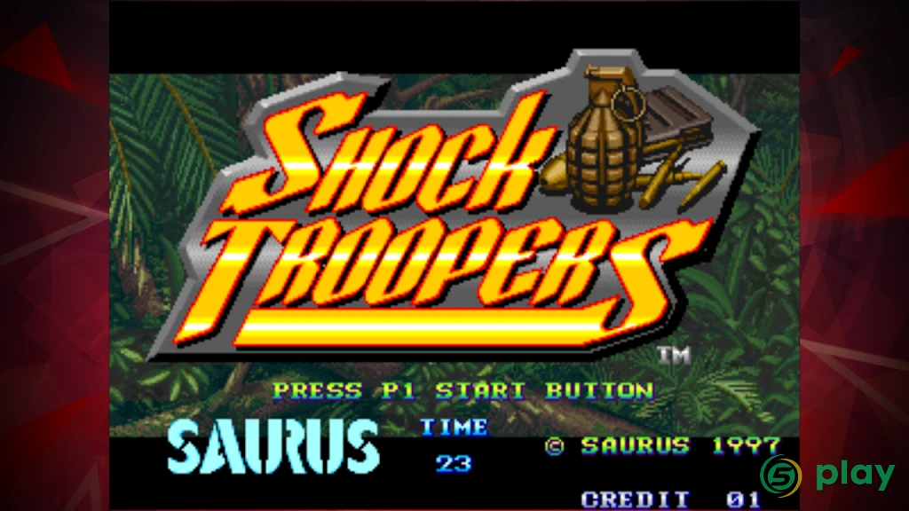 SHOCK TROOPERS ACA NEOGEO — скриншот 1