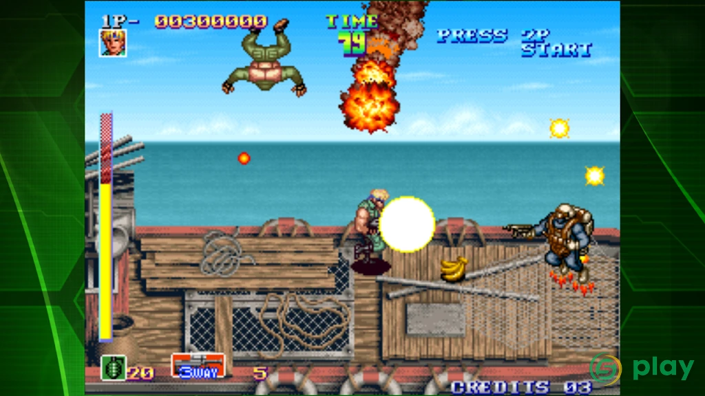 SHOCK TROOPERS ACA NEOGEO — скриншот 4