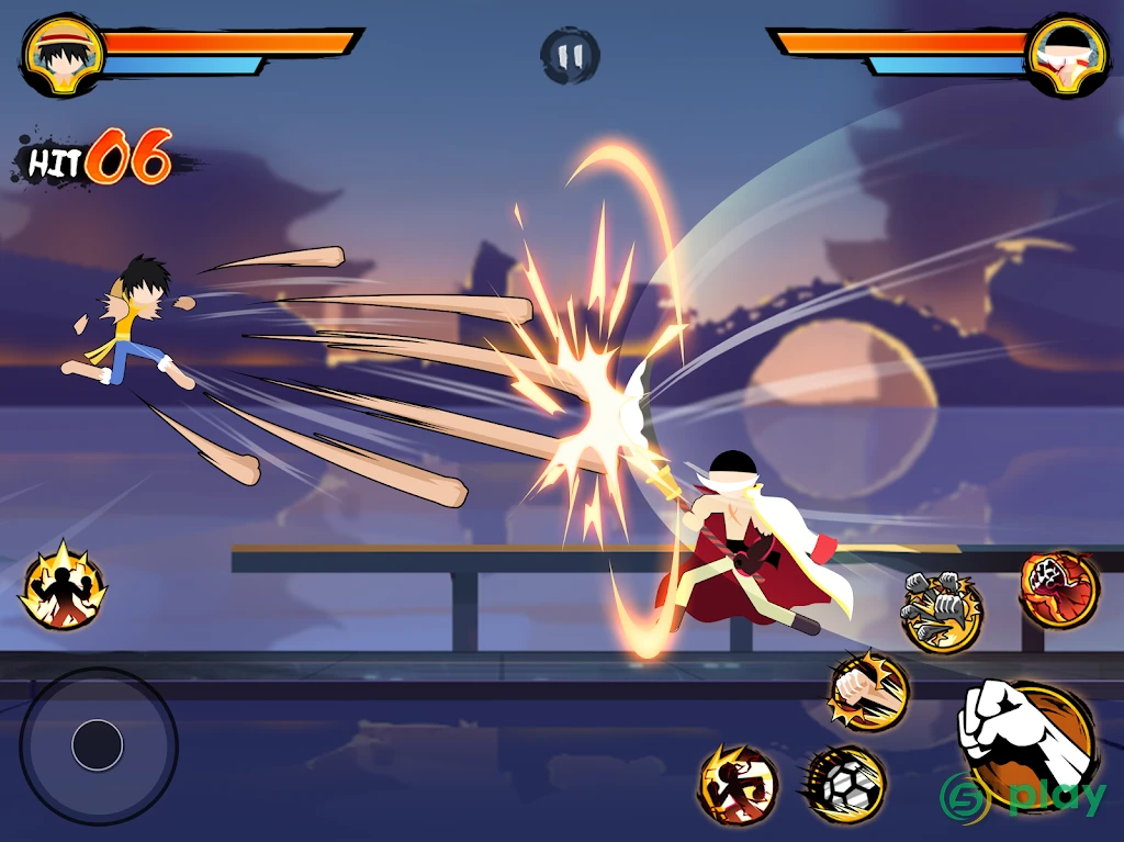 Stickman Pirates Fight — скриншот 6