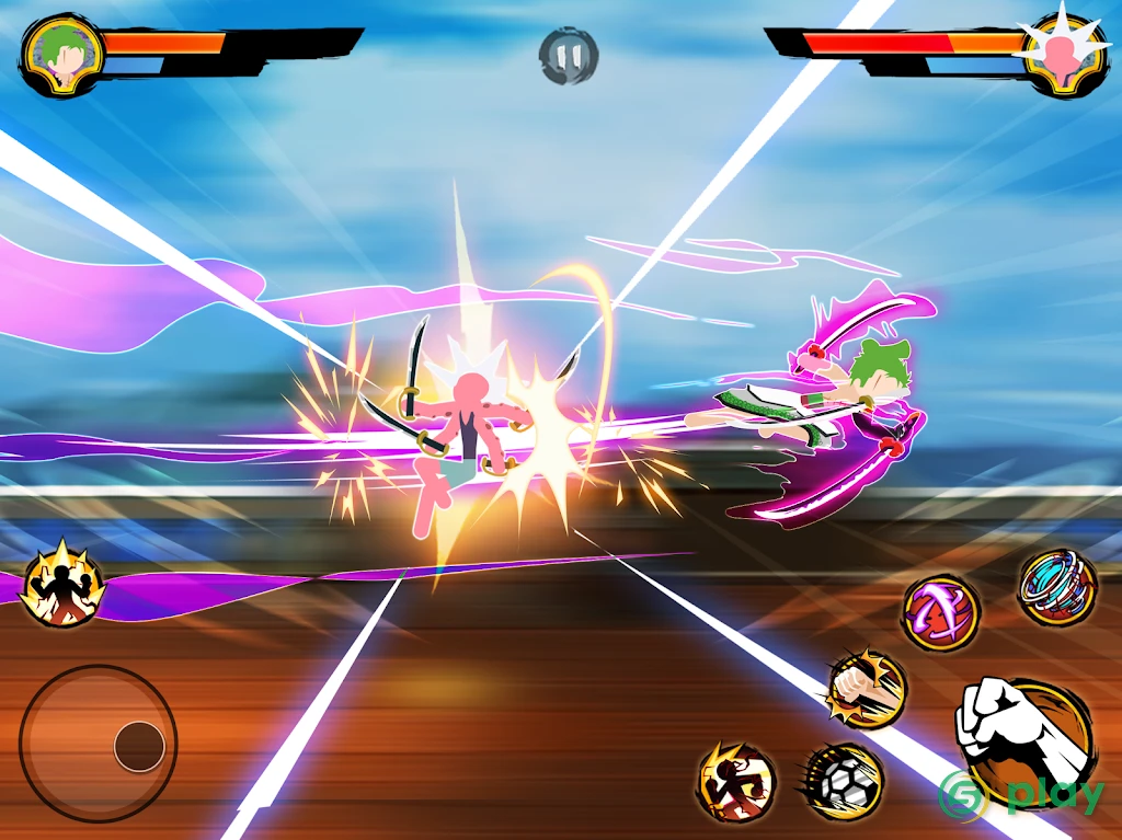 Stickman Pirates Fight — скриншот 7