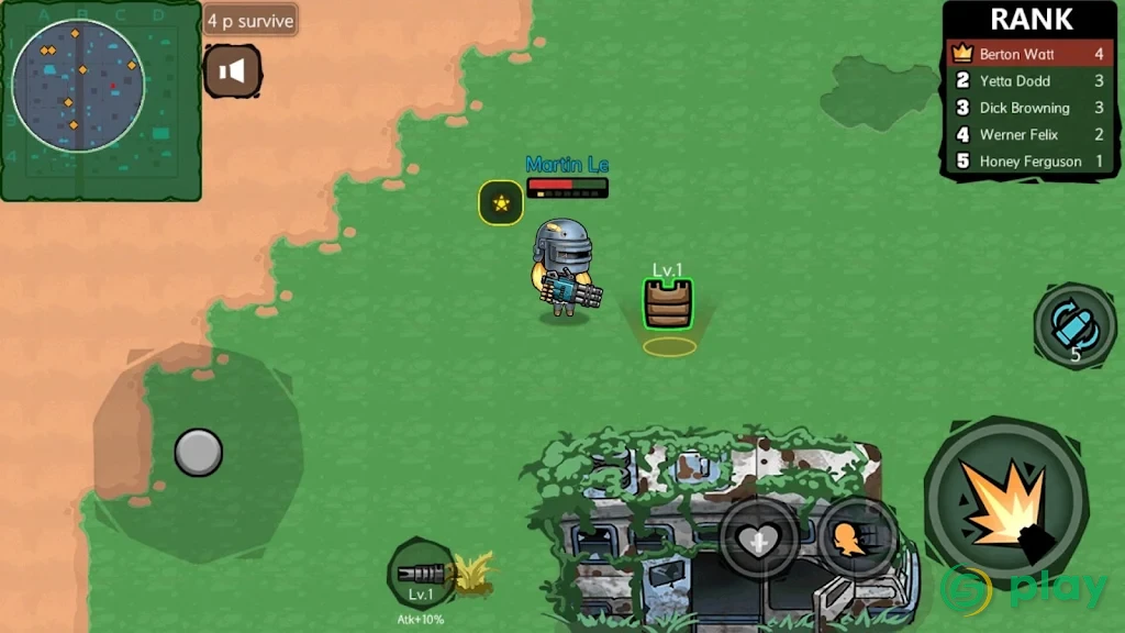Survival: Fire Battlegrounds — скриншот 8