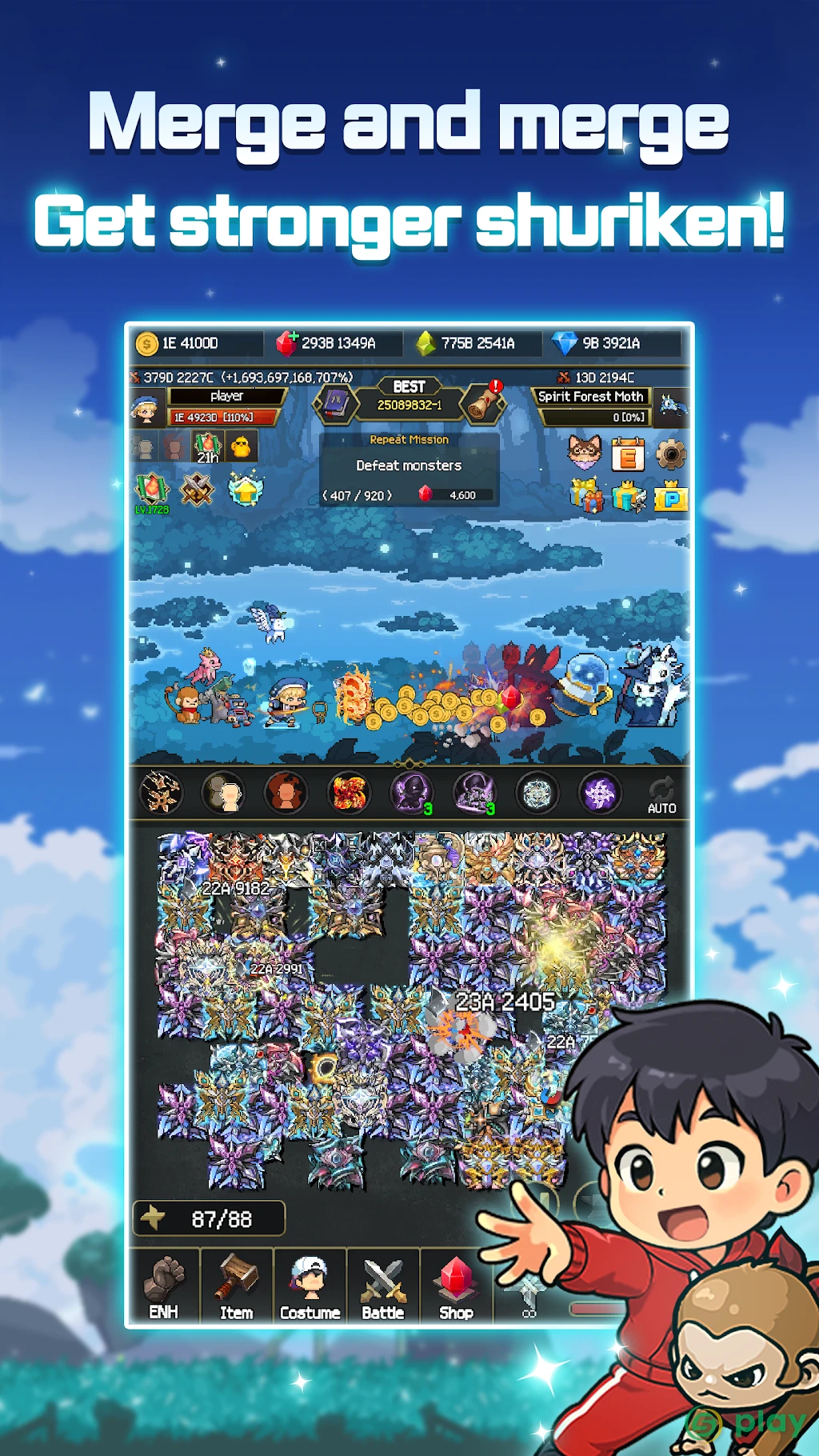 Merge Ninja Star 2 — скриншот 3
