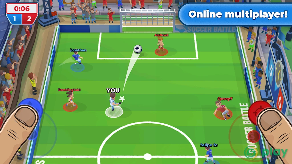 Soccer Battle - Online PvP — скриншот 1