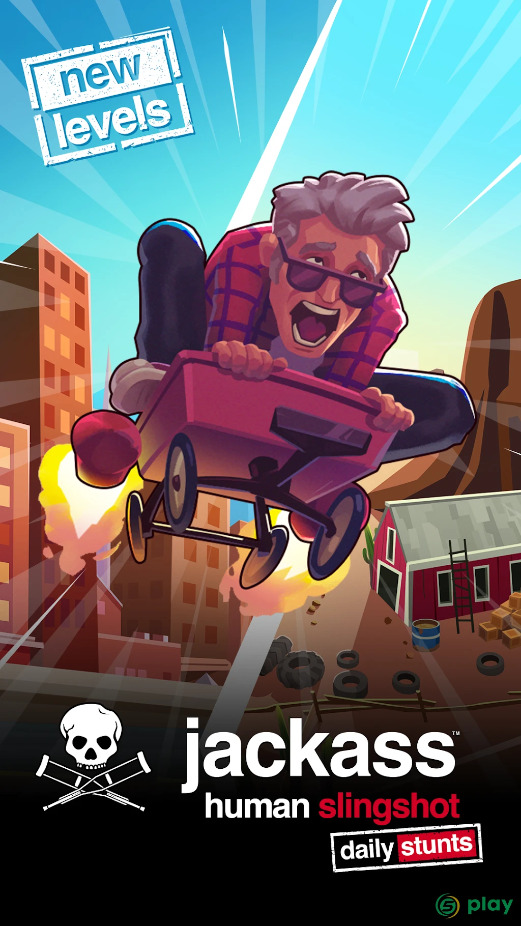 Jackass Human Slingshot — скриншот 2