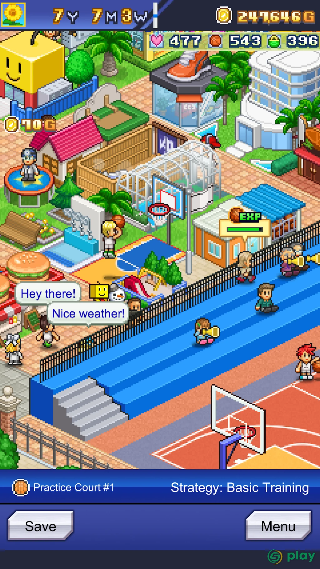 Basketball Club Story — скриншот 8