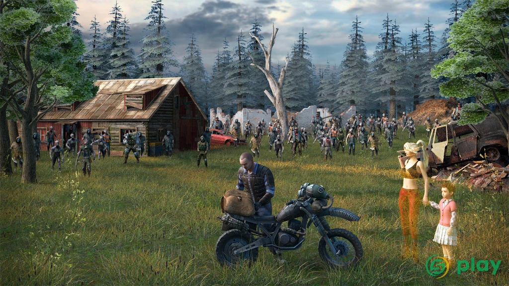 Dawn of Zombies: Survival (Выживание онлайн) — скриншот 1