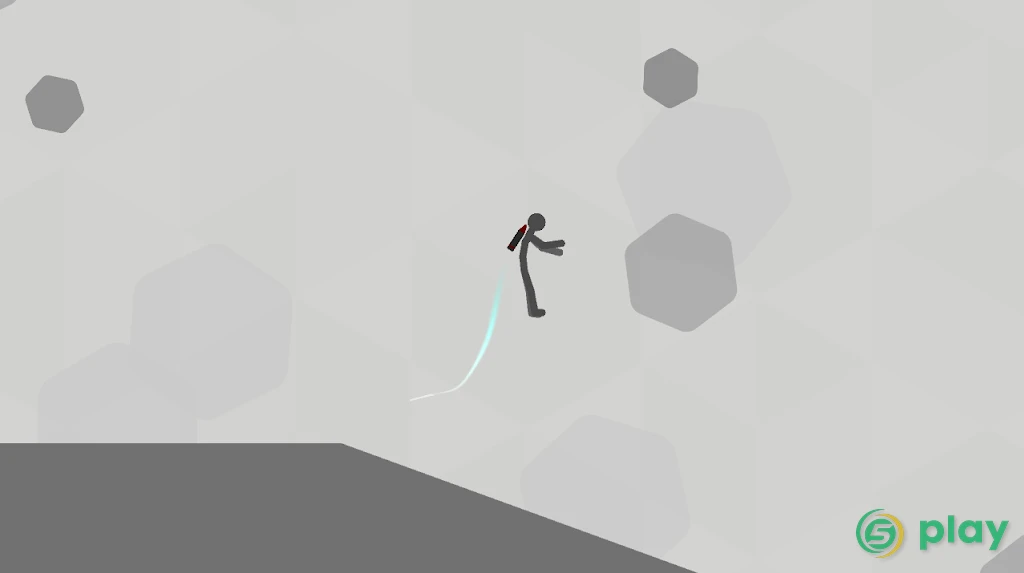 Stickman Falling — скриншот 2