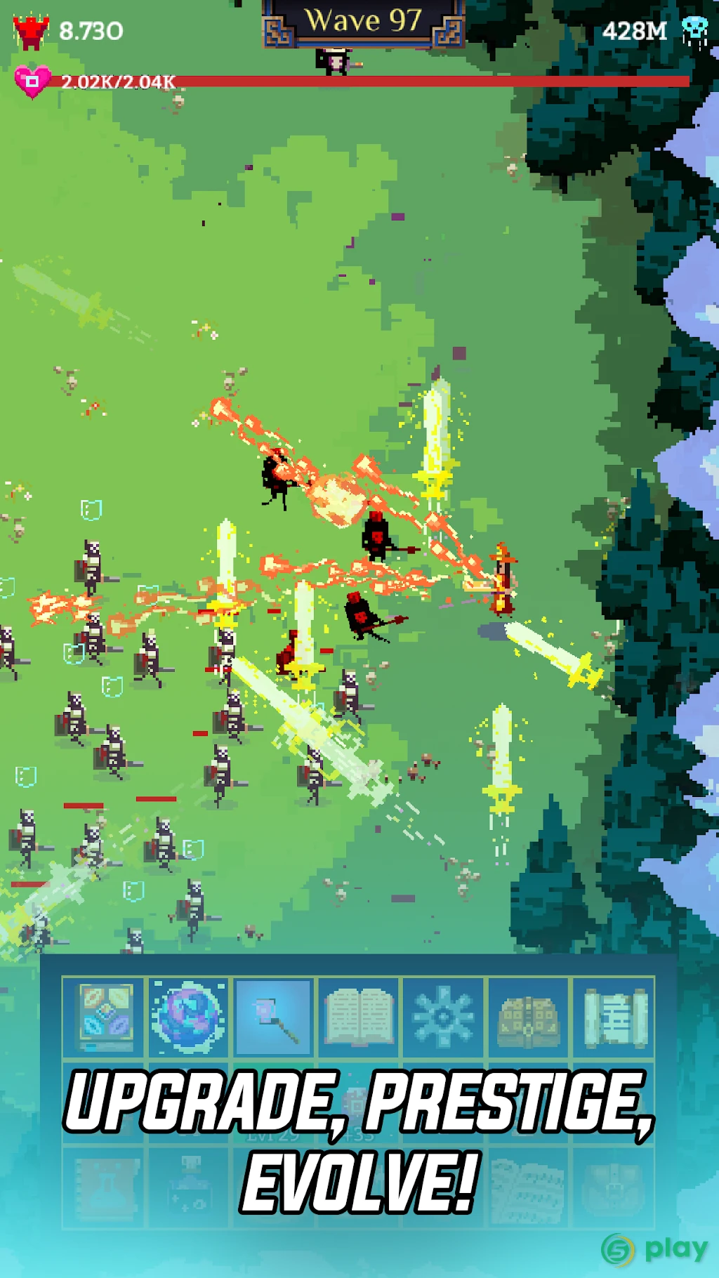 Tap Wizard 2: Idle Magic Quest — скриншот 2