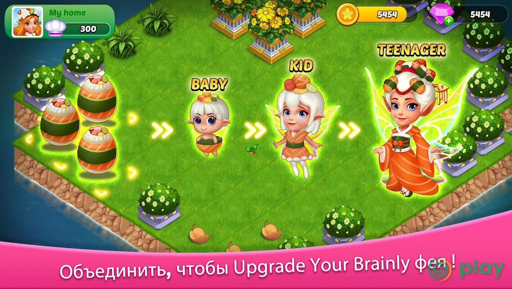 Tastyland-merge&puzzle cooking — скриншот 3