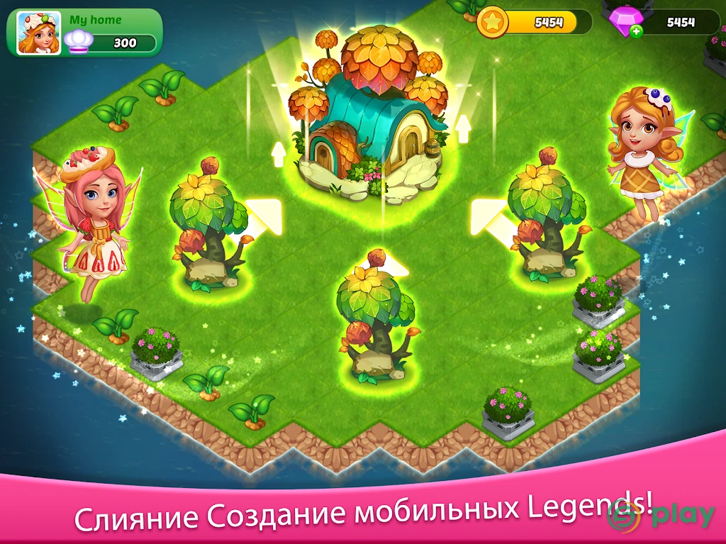 Tastyland-merge&puzzle cooking — скриншот 6