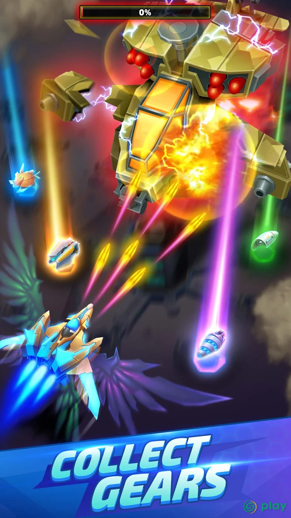 Крылья Победы - WinWing: Space Shooter — скриншот 5