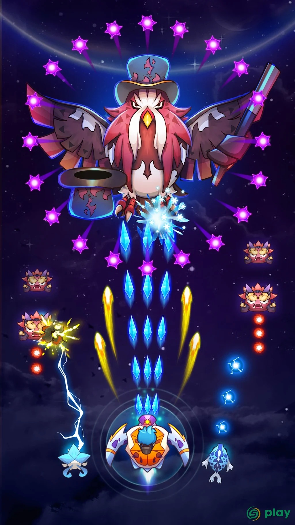 Sky Champ: Galaxy Space Shooter — скриншот 1