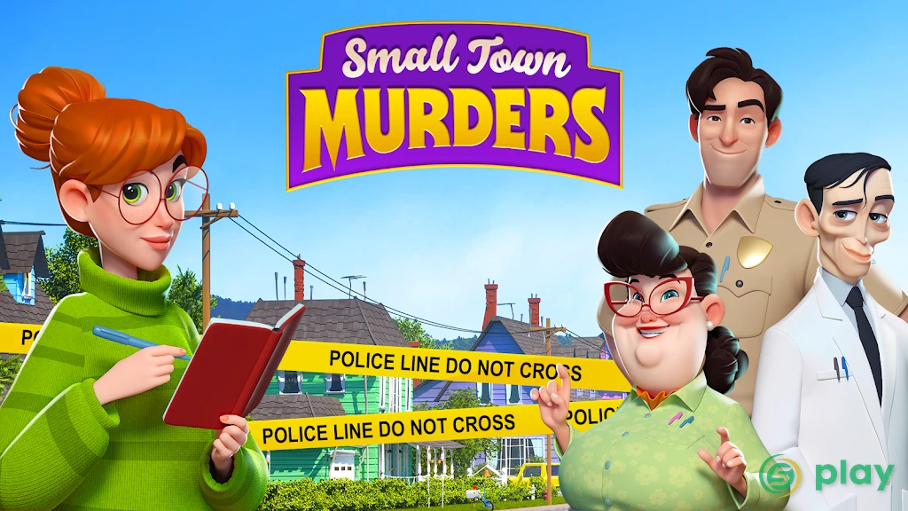 Small Town Murders: Match 3 — скриншот 5