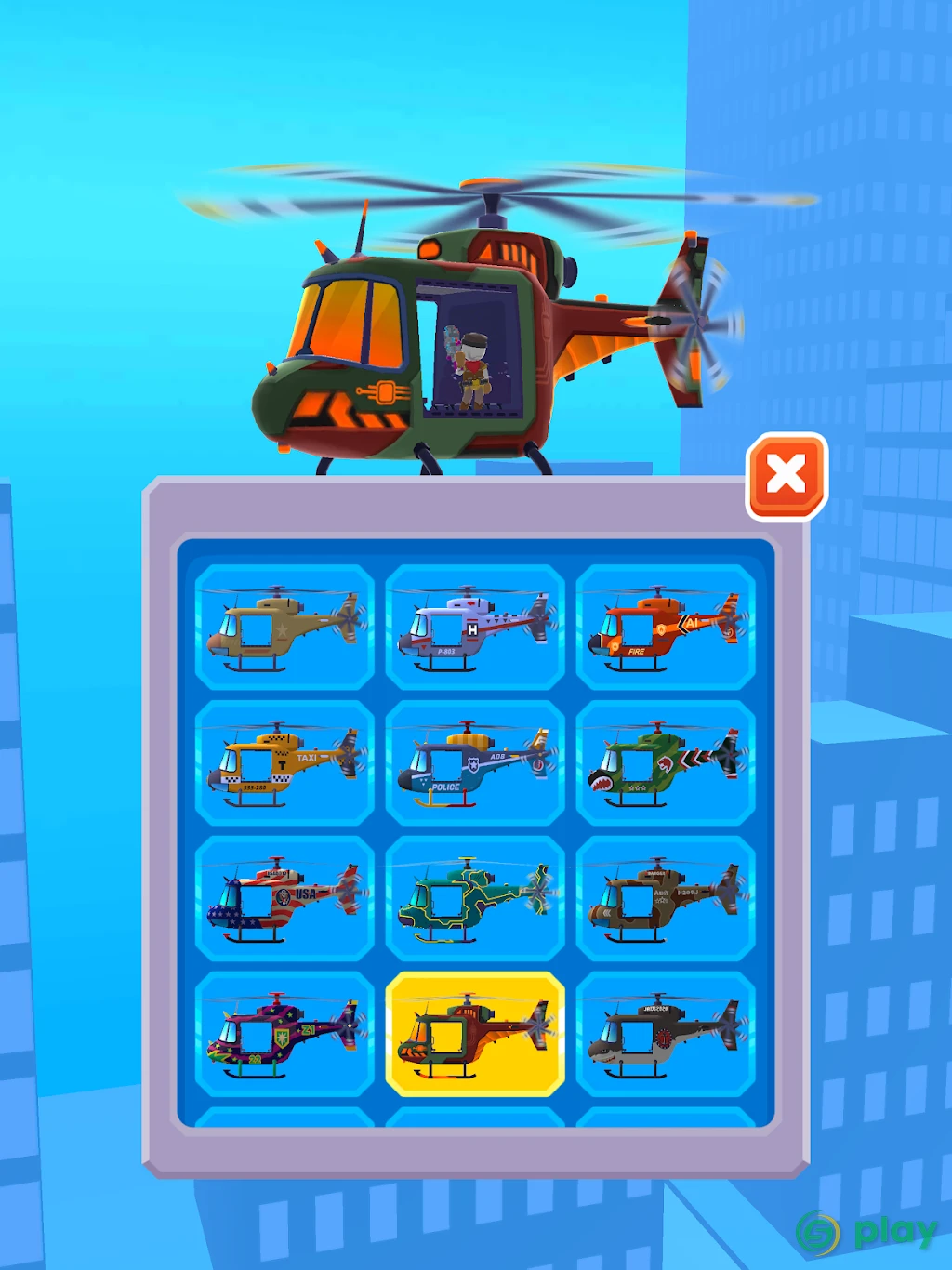 Helicopter Escape 3D — скриншот 12