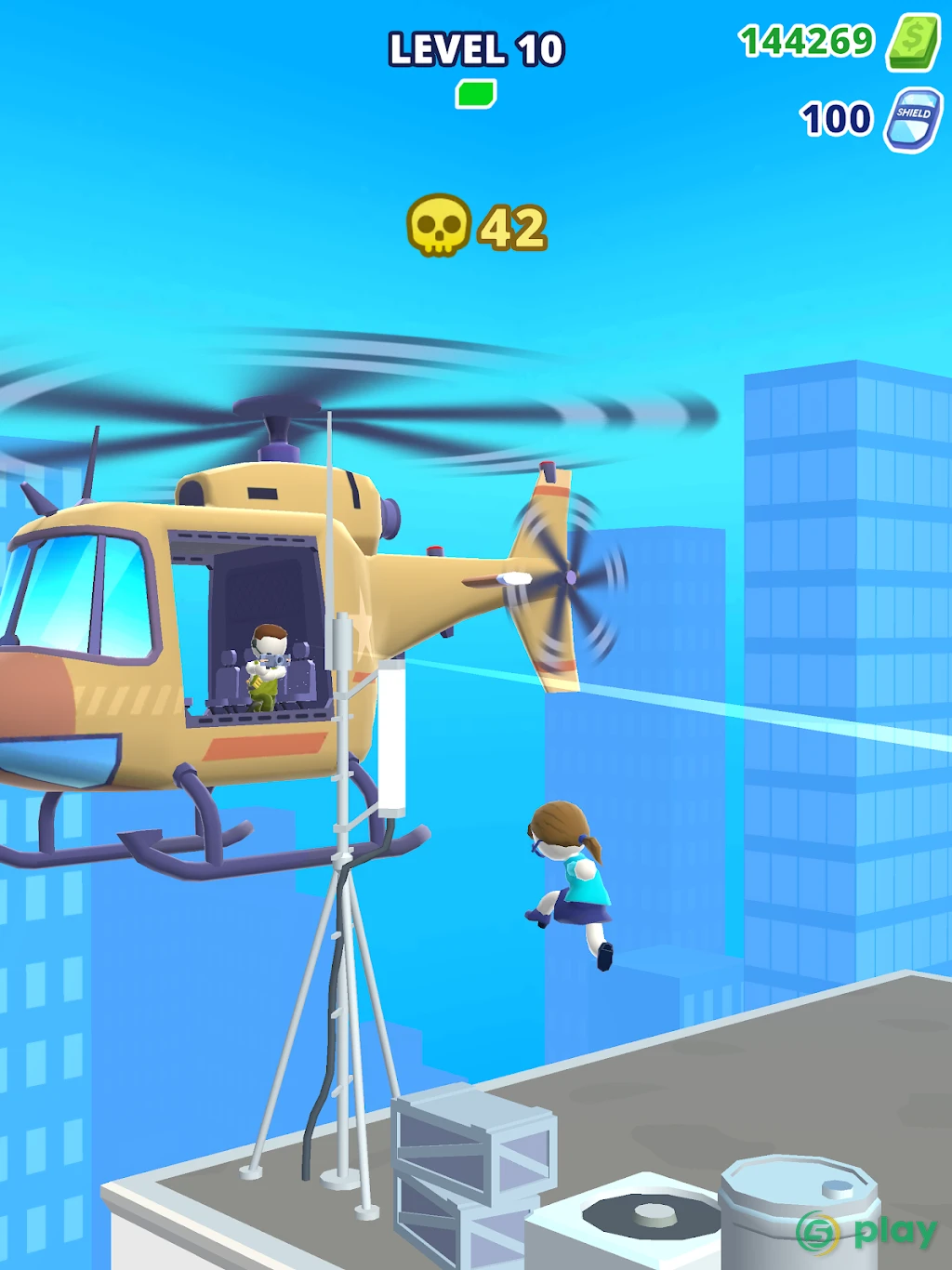 Helicopter Escape 3D — скриншот 8