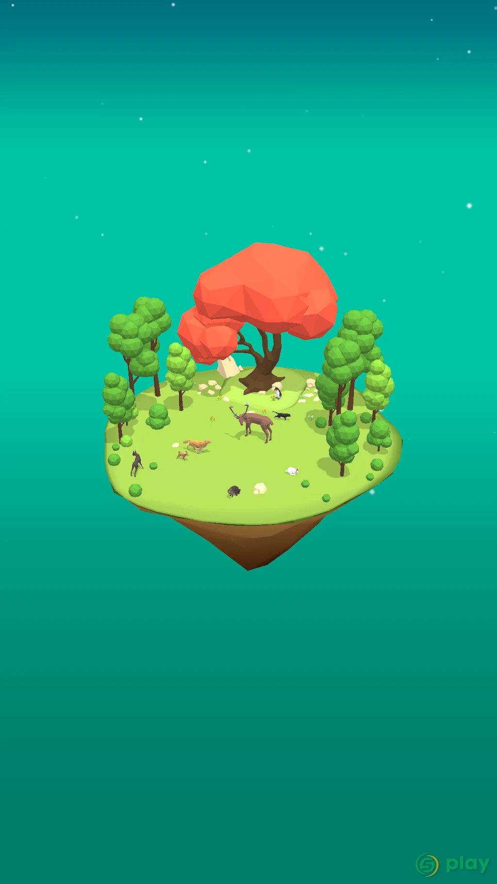 Merge Safari - Fantastic Animal Isle — скриншот 1
