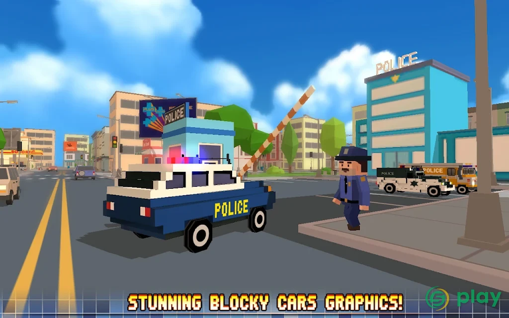 Blocky City: Ultimate Police — скриншот 2