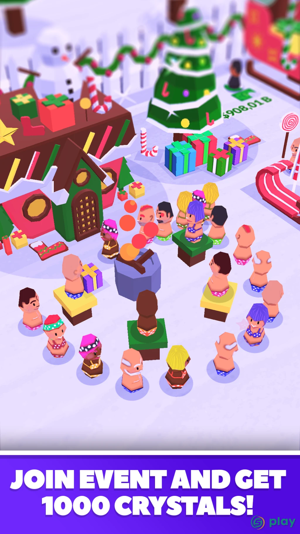 Idle Beach Tycoon : Cash Manager Simulator — скриншот 6