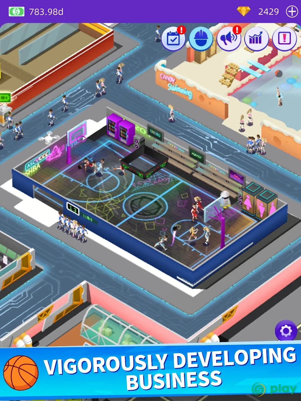 Idle GYM Sports - Fitness Workout Simulator Game — скриншот 10