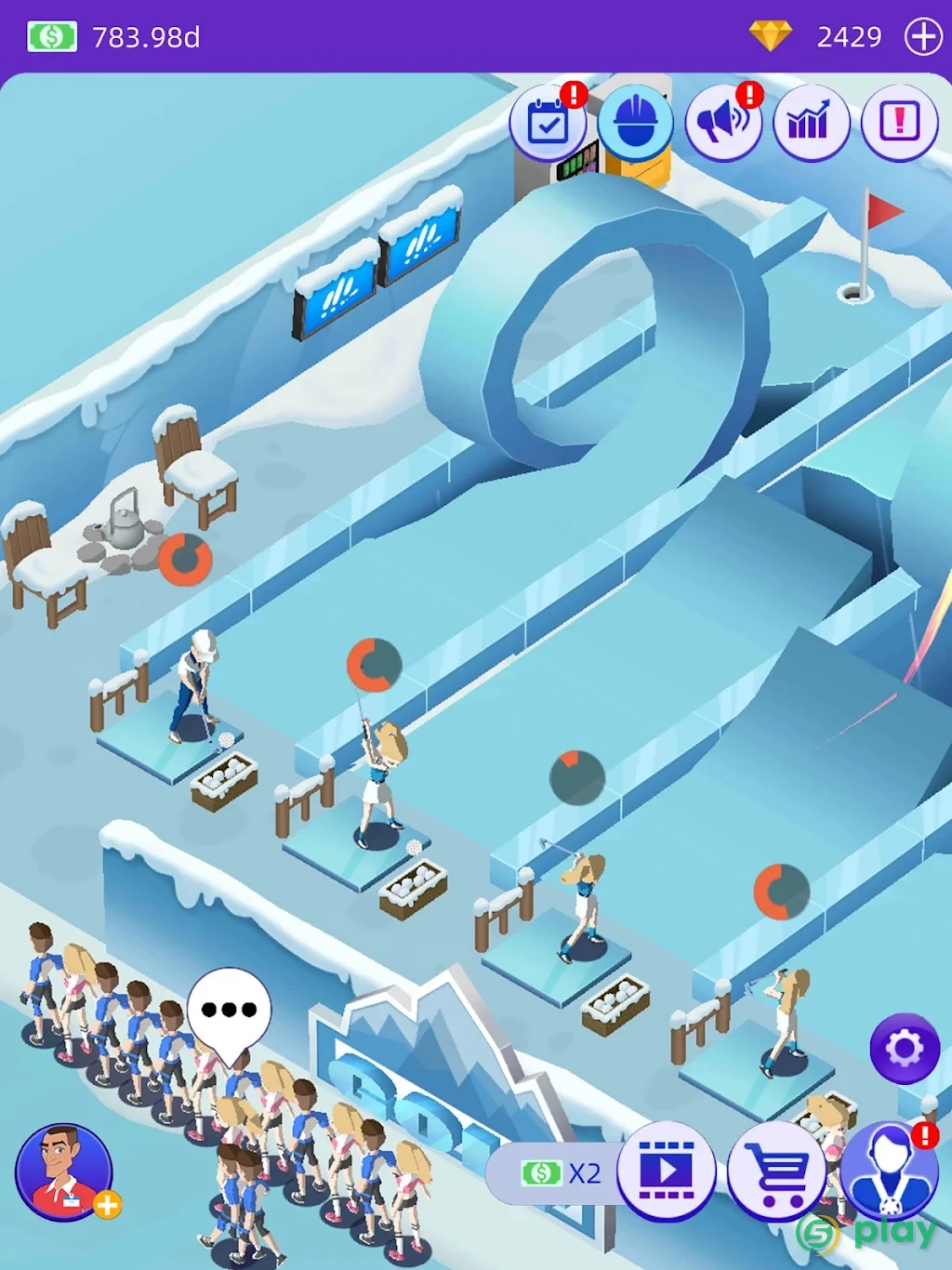 Idle GYM Sports - Fitness Workout Simulator Game — скриншот 12