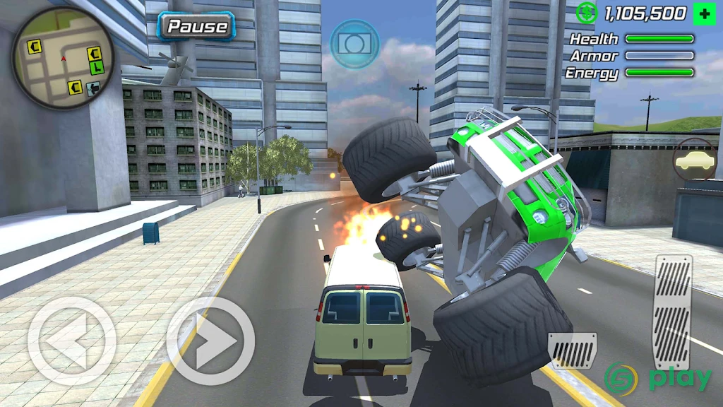 Rope Frog Ninja Hero - Strange Gangster Vegas — скриншот 3