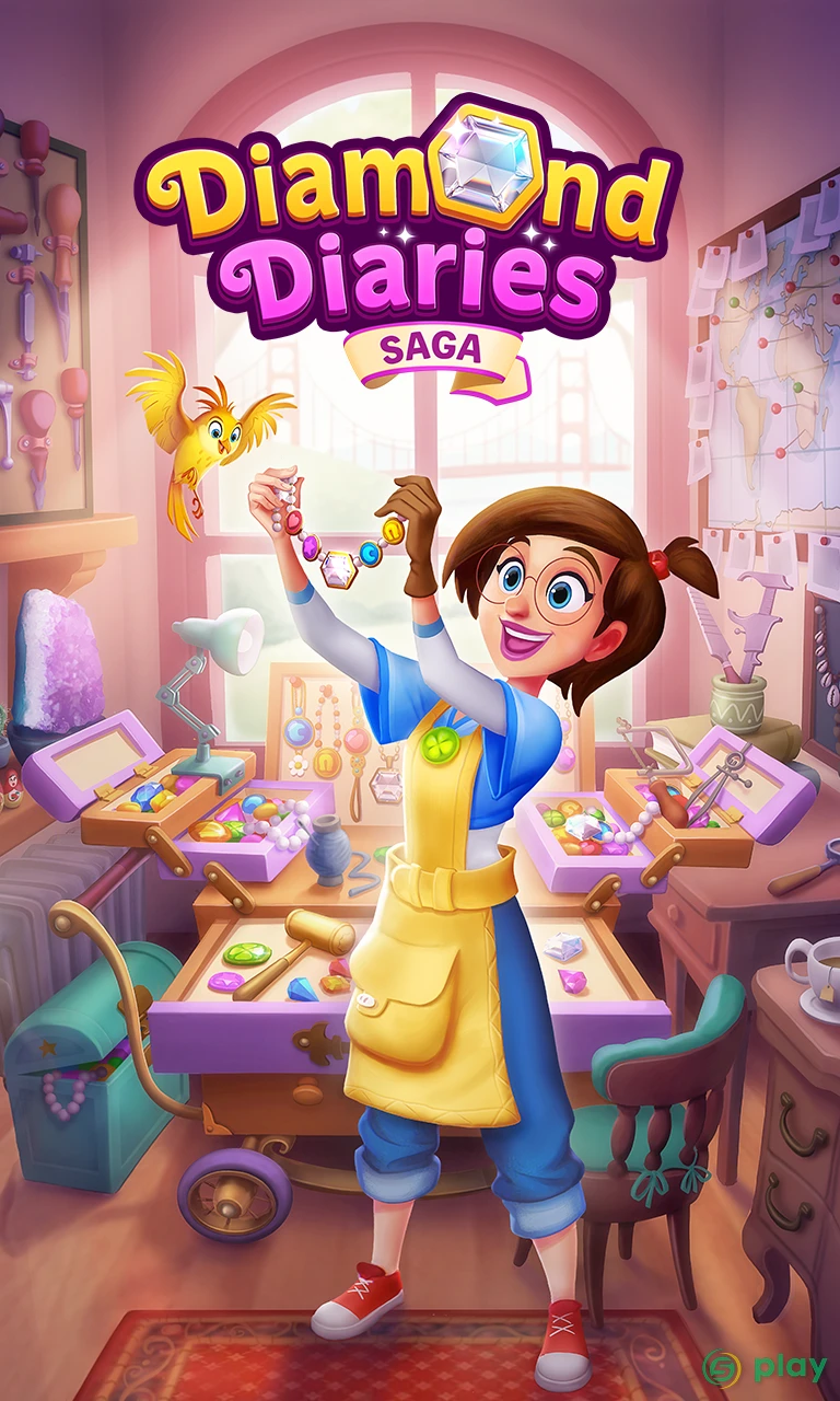 Diamond Diaries Saga — скриншот 5