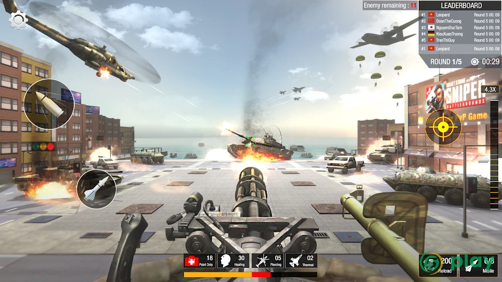 Beach War: Fight For Survival — скриншот 1
