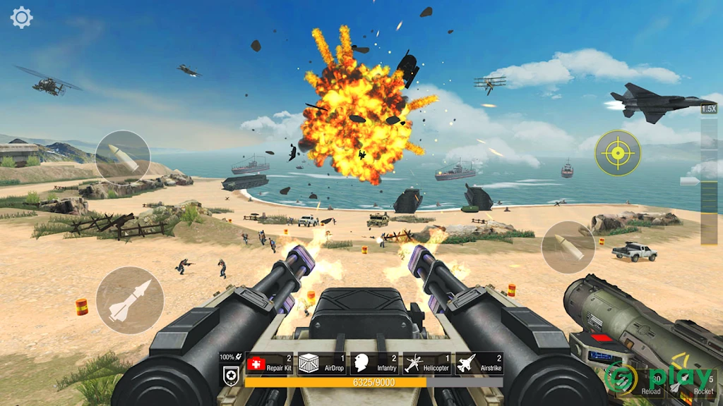 Beach War: Fight For Survival — скриншот 6