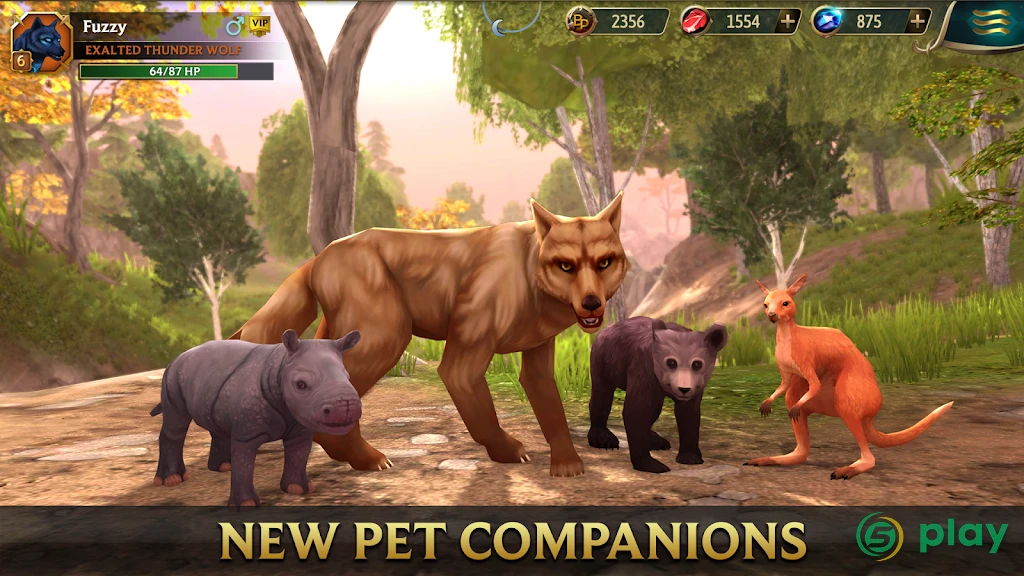 Wolf Tales - Online Wild Animal Sim — скриншот 2