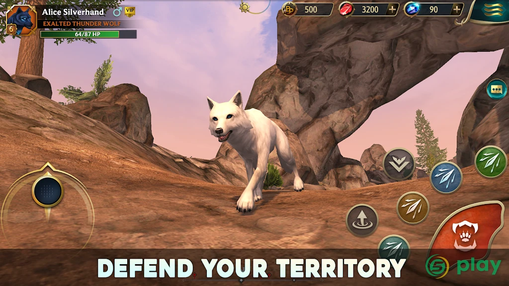 Wolf Tales - Online Wild Animal Sim — скриншот 5