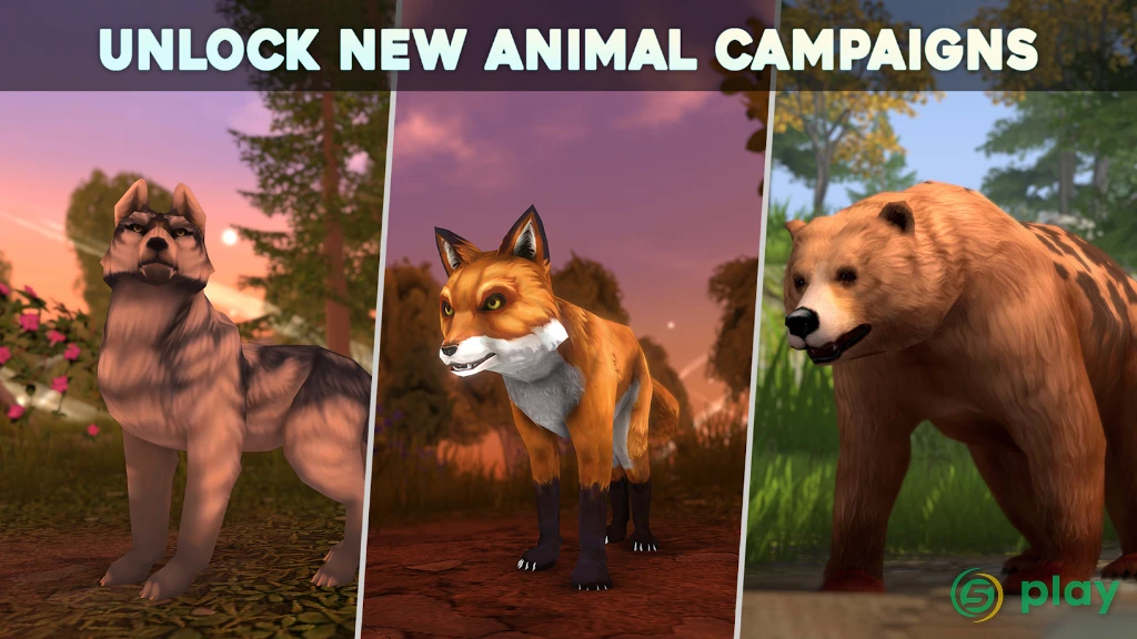 Wolf Tales - Online Wild Animal Sim — скриншот 6
