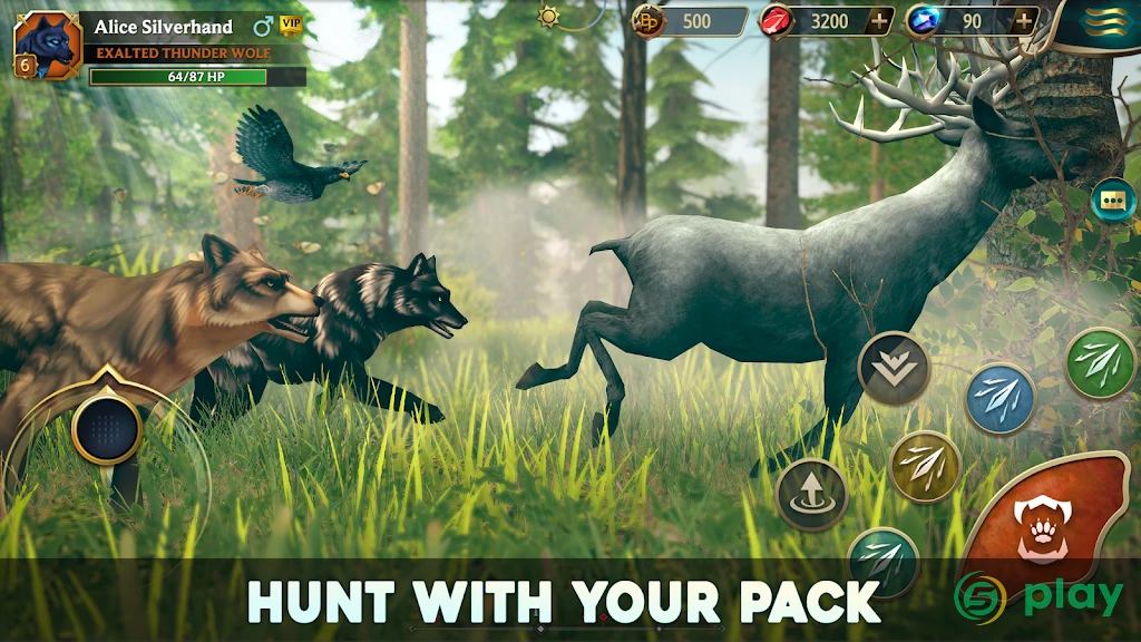 Wolf Tales - Online Wild Animal Sim — скриншот 7