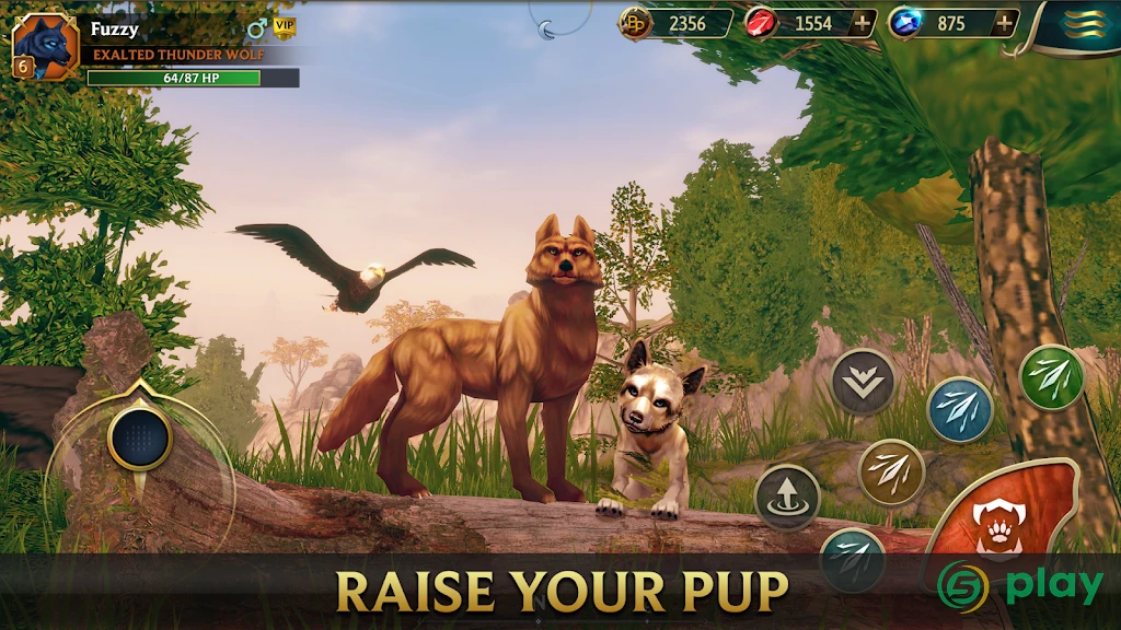 Wolf Tales - Online Wild Animal Sim — скриншот 8