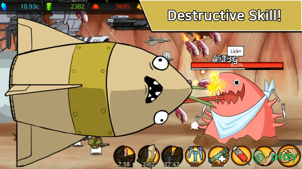 [VIP]Missile Dude RPG: Tap Tap Missile — скриншот 4