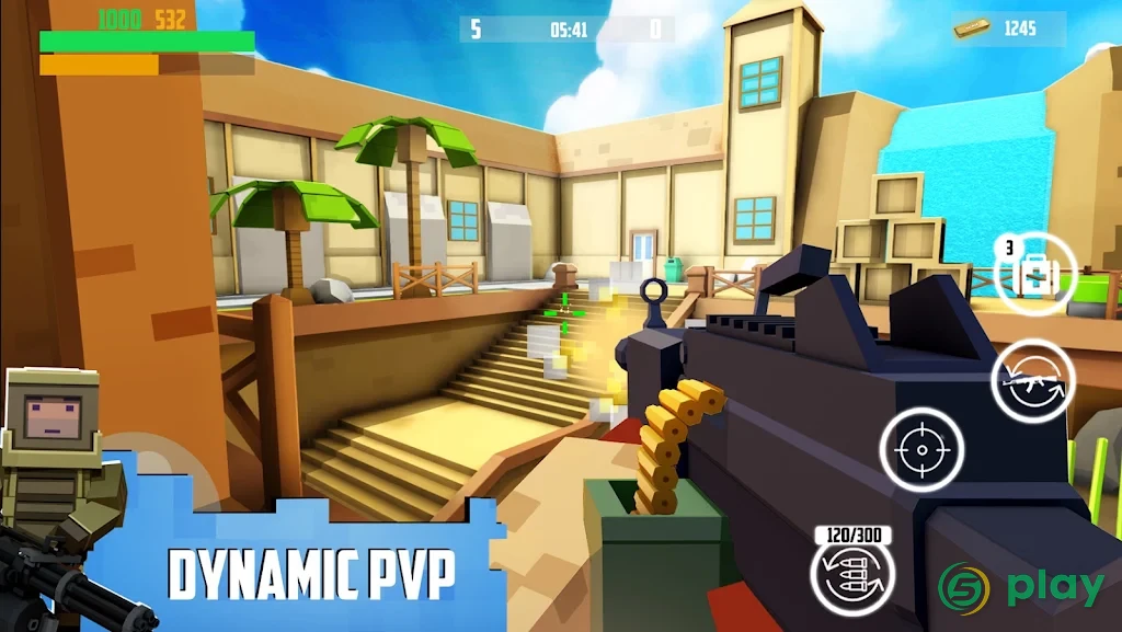 Block Gun: FPS PvP War - Online Gun Shooting Games — скриншот 3