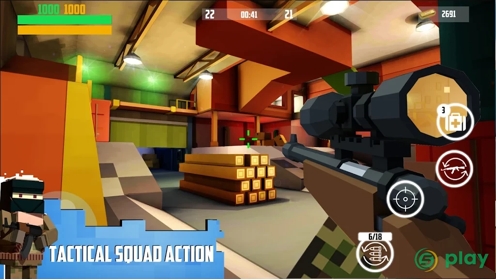 Block Gun: FPS PvP War - Online Gun Shooting Games — скриншот 4